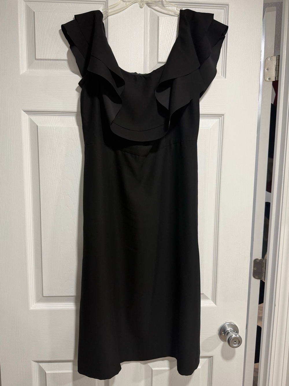 Black Ruffle Women's Dress